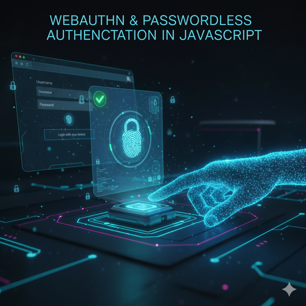 WebAuthn & Passwordless Authentication in JavaScript: The Future of Secure Logins