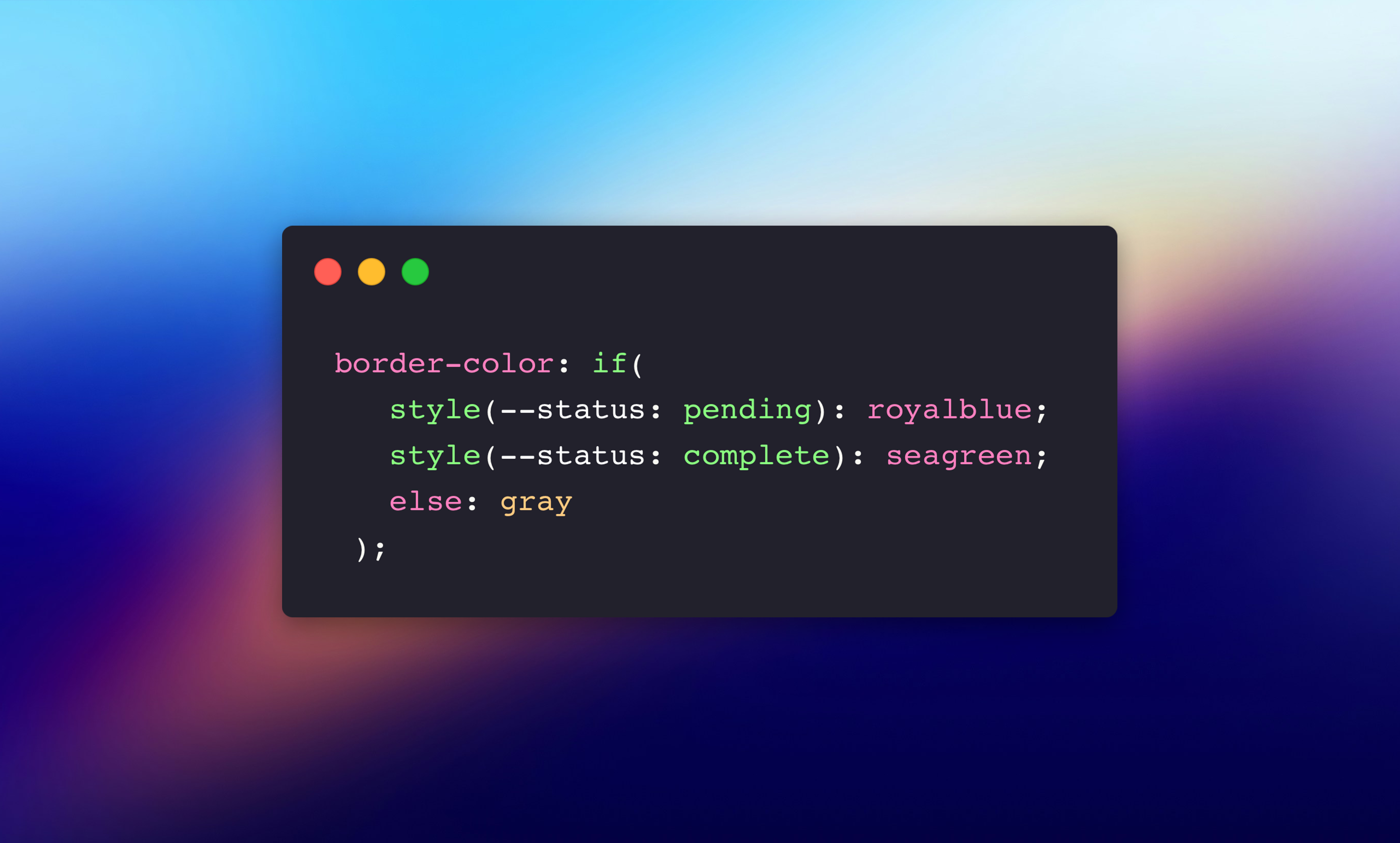 The CSS if() Function Has Arrived!
